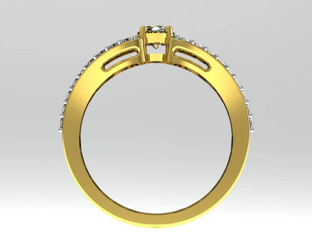Simple Diamond Solitaire Ring - Jewelslane