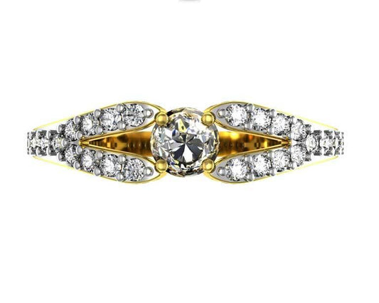 Simple Diamond Solitaire Ring - Jewelslane