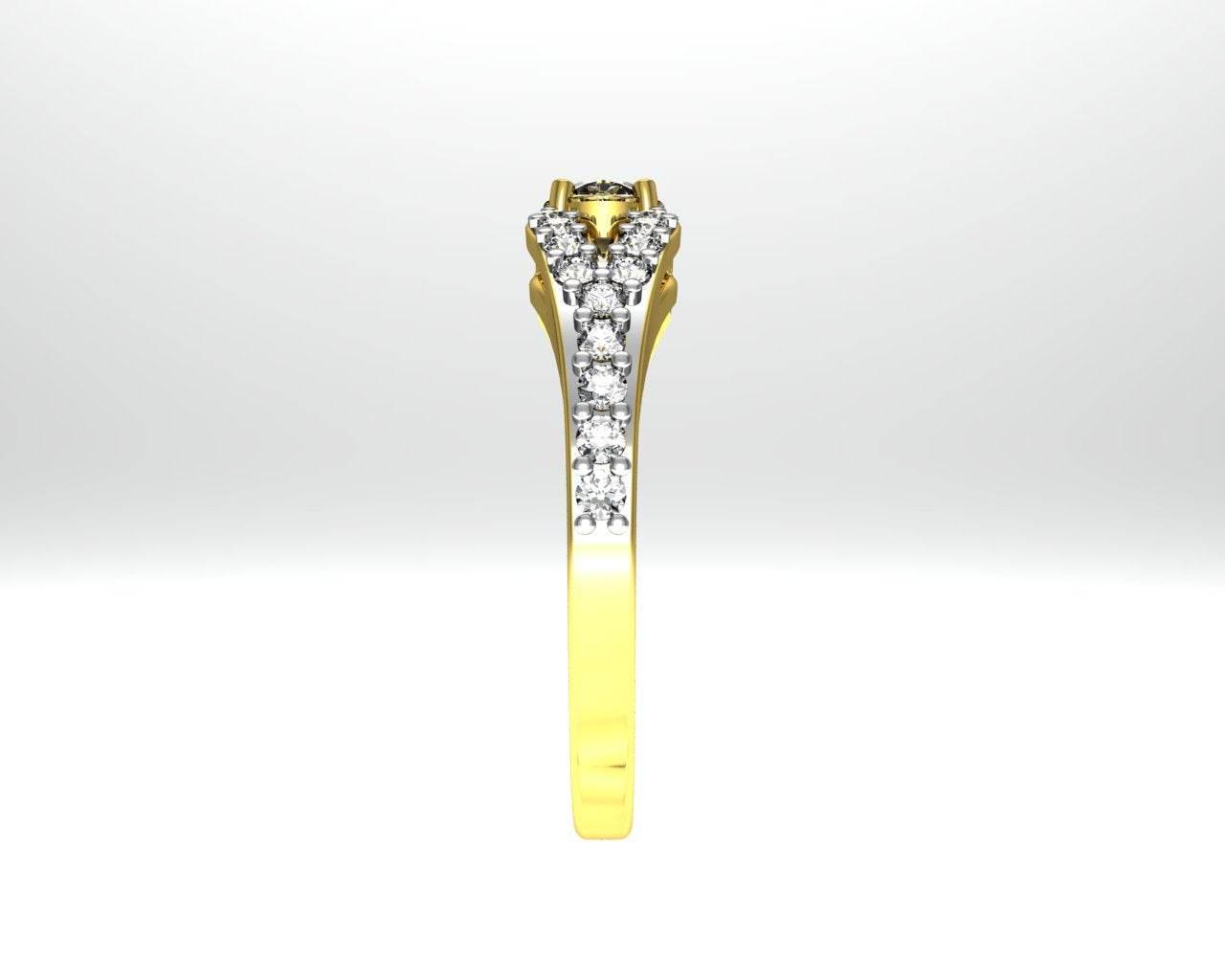 Simple Diamond Solitaire Ring - Jewelslane