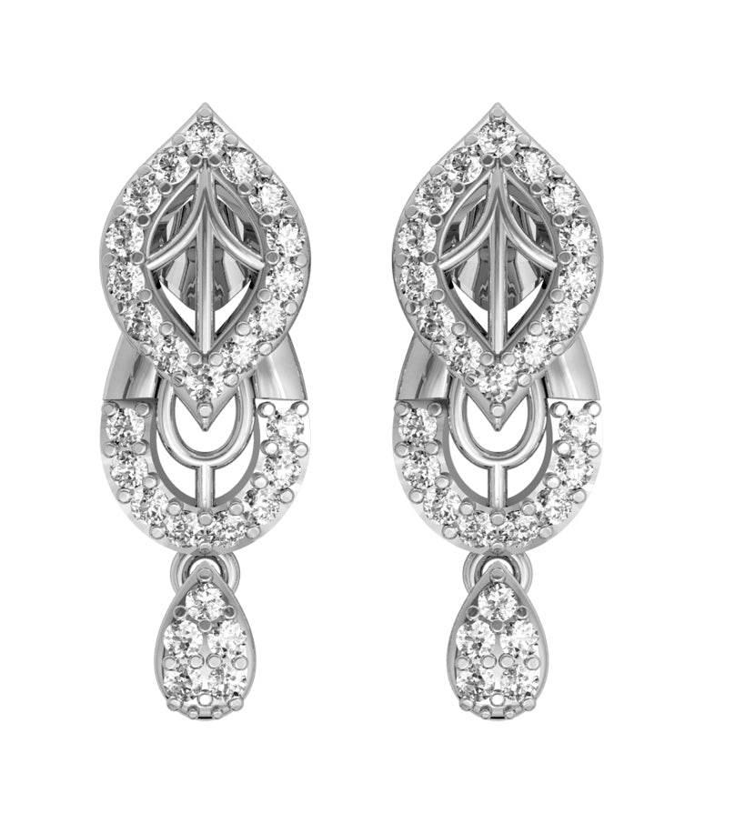 Simple Diamond Earrings - Jewelslane