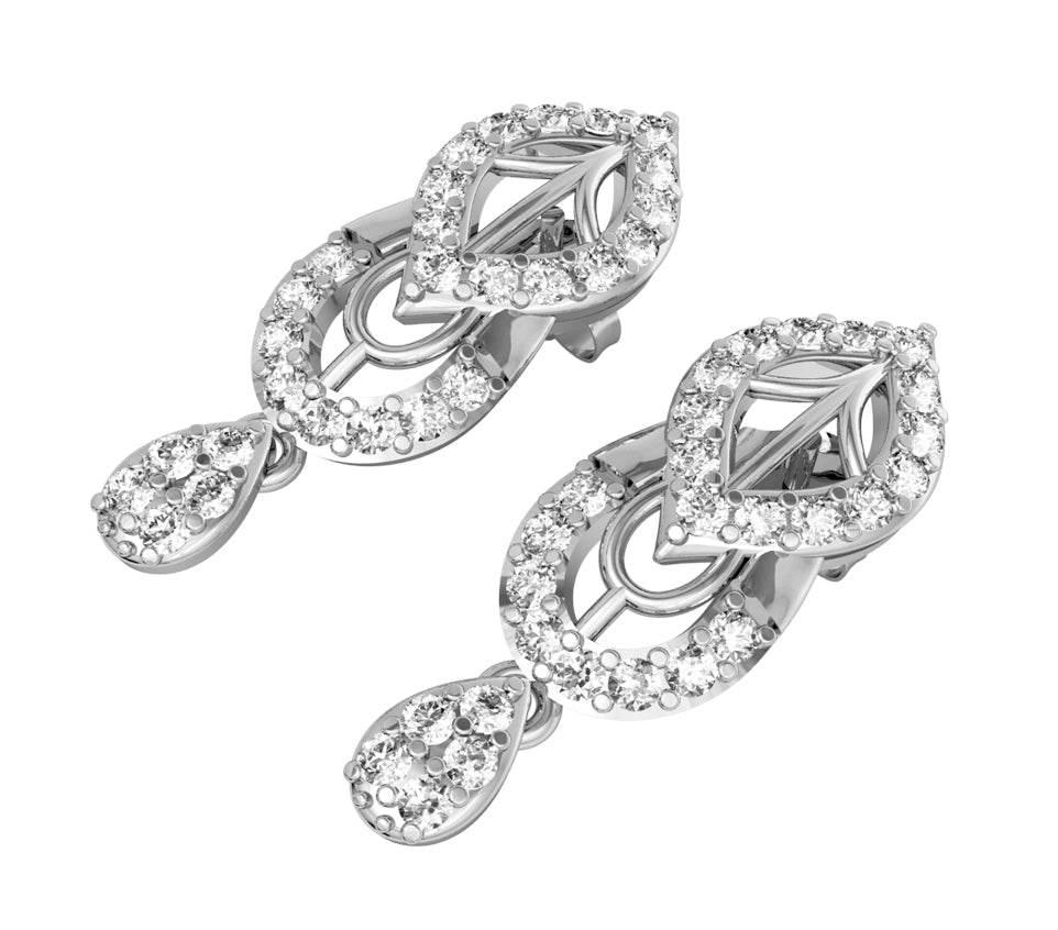 Simple Diamond Earrings - Jewelslane