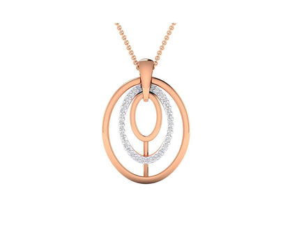 Taya Diamond Pendant in Gold - Jewelslane