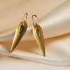 Trendy Gold Earrings with Diamonds - Jewelslane