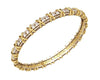 Two tone diamond bangle - Jewelslane