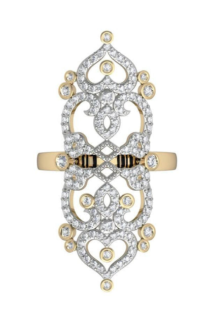 Victorian Style cocktail ring - Jewelslane
