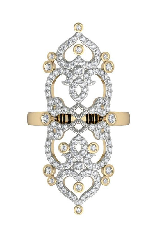 Victorian Style cocktail ring - Jewelslane
