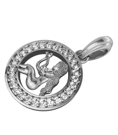 Virgo Charm in silver - Jewelslane