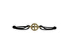 Wheel charm in gold with diamond bracelet - Jewelslane