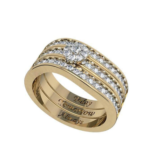 Yours Forever Diamond Band - Jewelslane