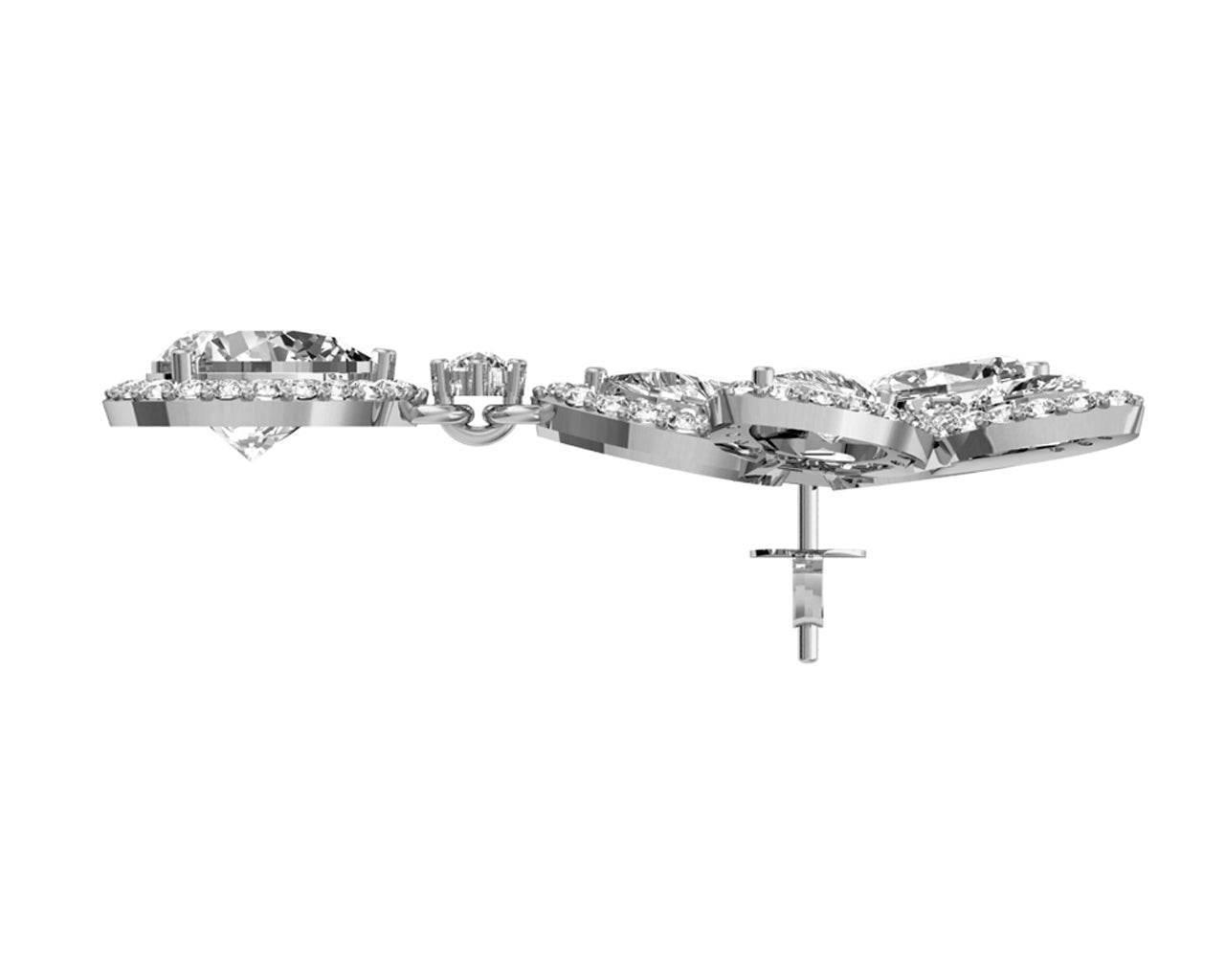 Aadita Exquisite Zircon Earrings - Jewelslane