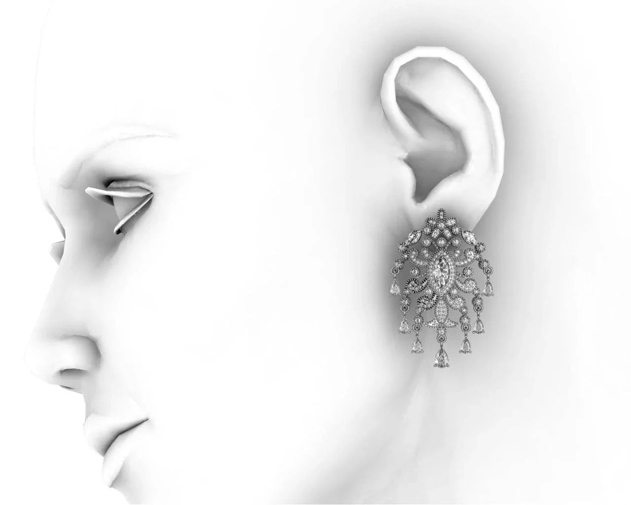Aadriti Designer Earring - Jewelslane