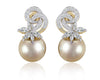 Aakansha Pearl Diamond Earring - Jewelslane