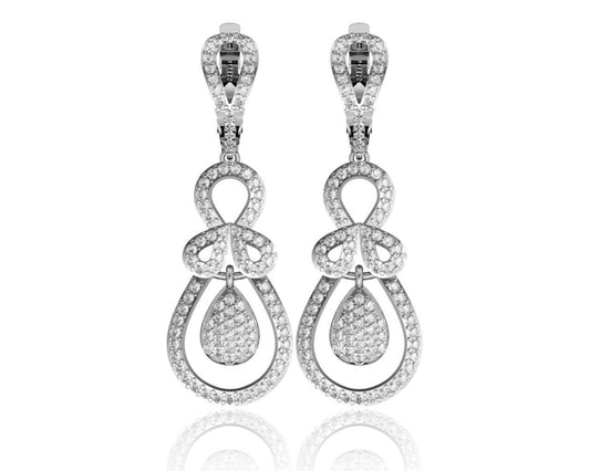 Aalia Day & Nite Diamond Look Earrings - Jewelslane