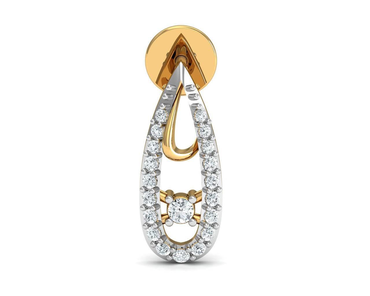Aanshi Diamond Earrings - Jewelslane