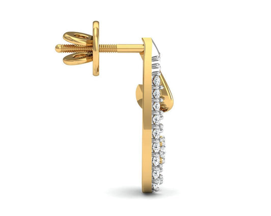 Aanshi Diamond Earrings - Jewelslane