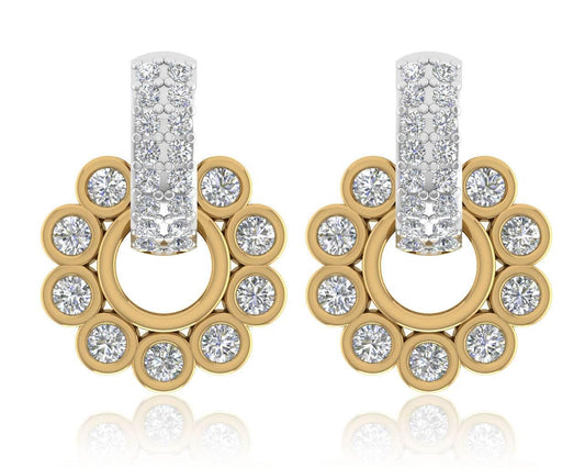 Aarchi Diamond Earrings - Jewelslane