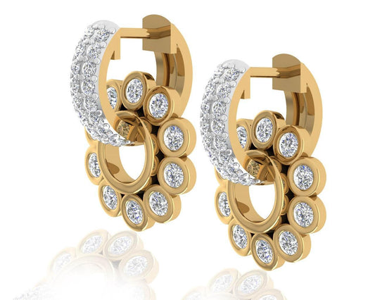 Aarchi Diamond Earrings - Jewelslane