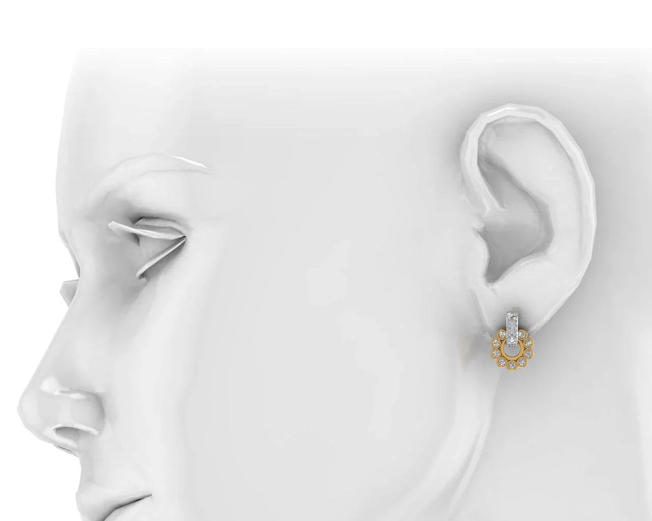 Aarchi Diamond Earrings - Jewelslane