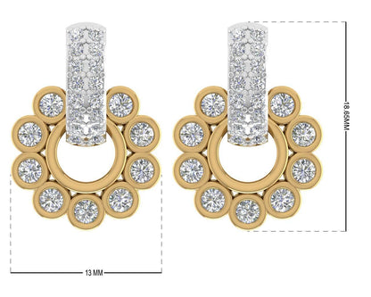 Aarchi Diamond Earrings - Jewelslane