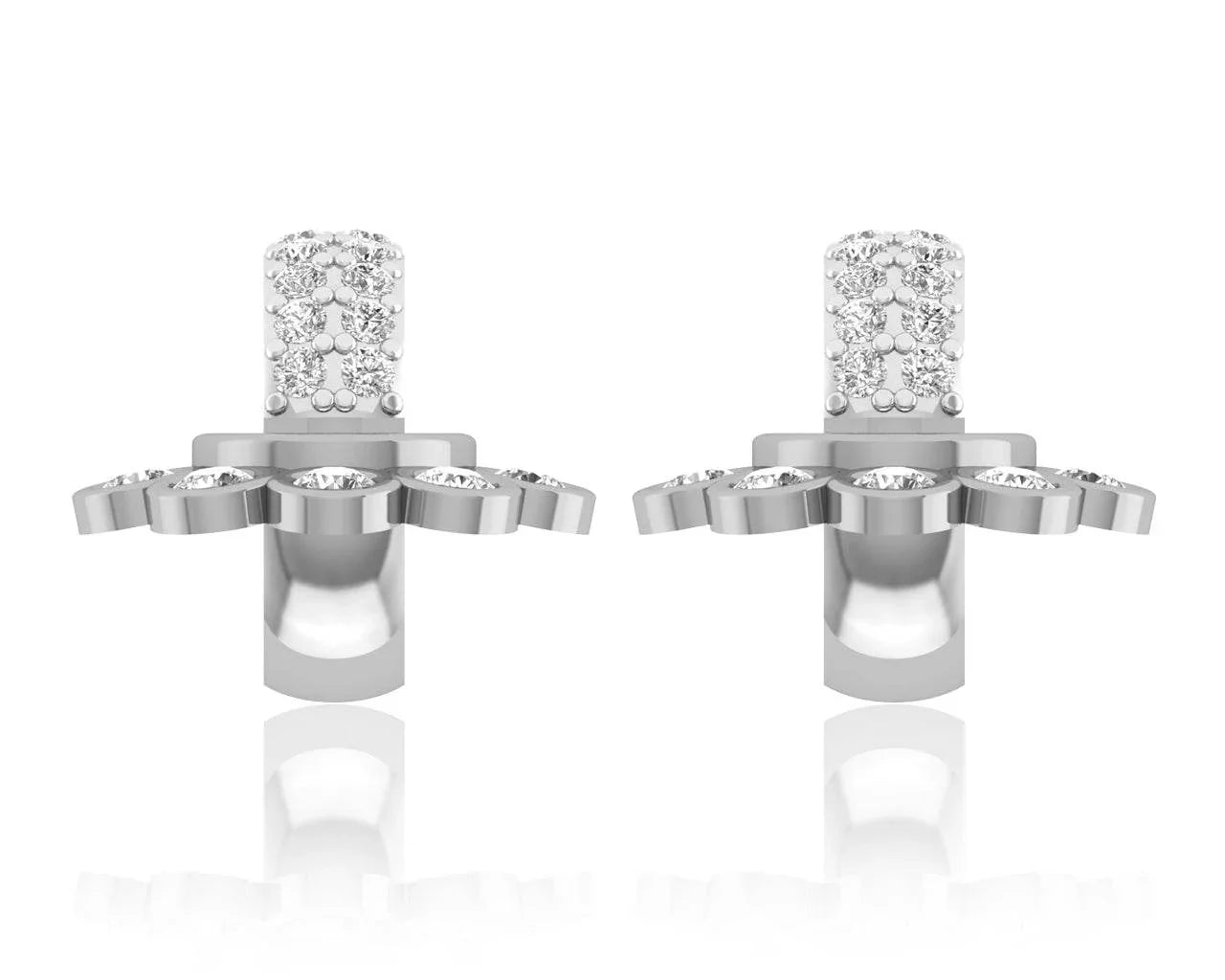 Aarchi Diamond Earrings - Jewelslane