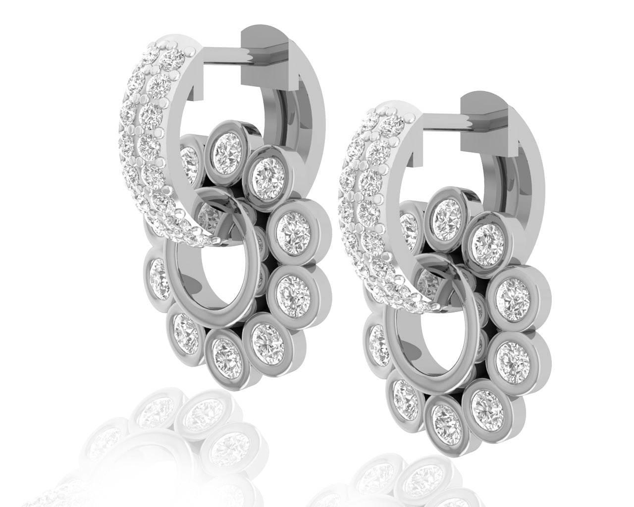 Aarchi Diamond Earrings - Jewelslane