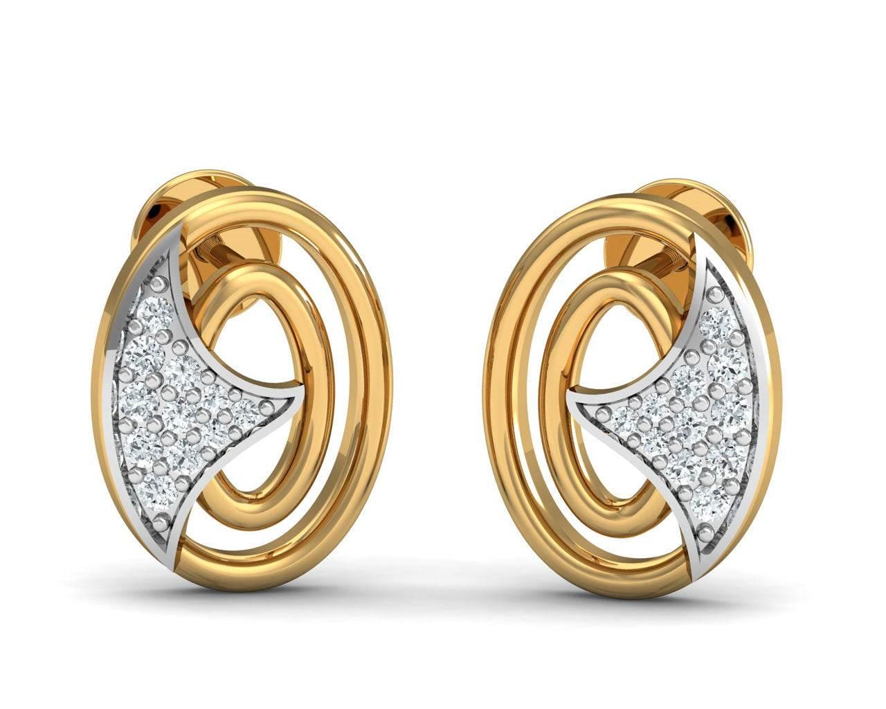 Aarya Diamond Earrings - Jewelslane