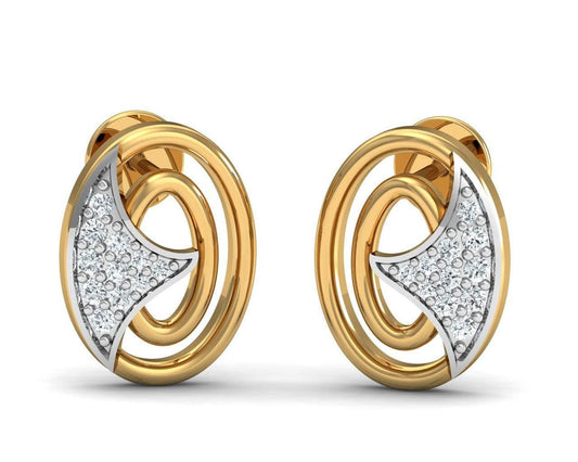 Aarya Diamond Earrings - Jewelslane