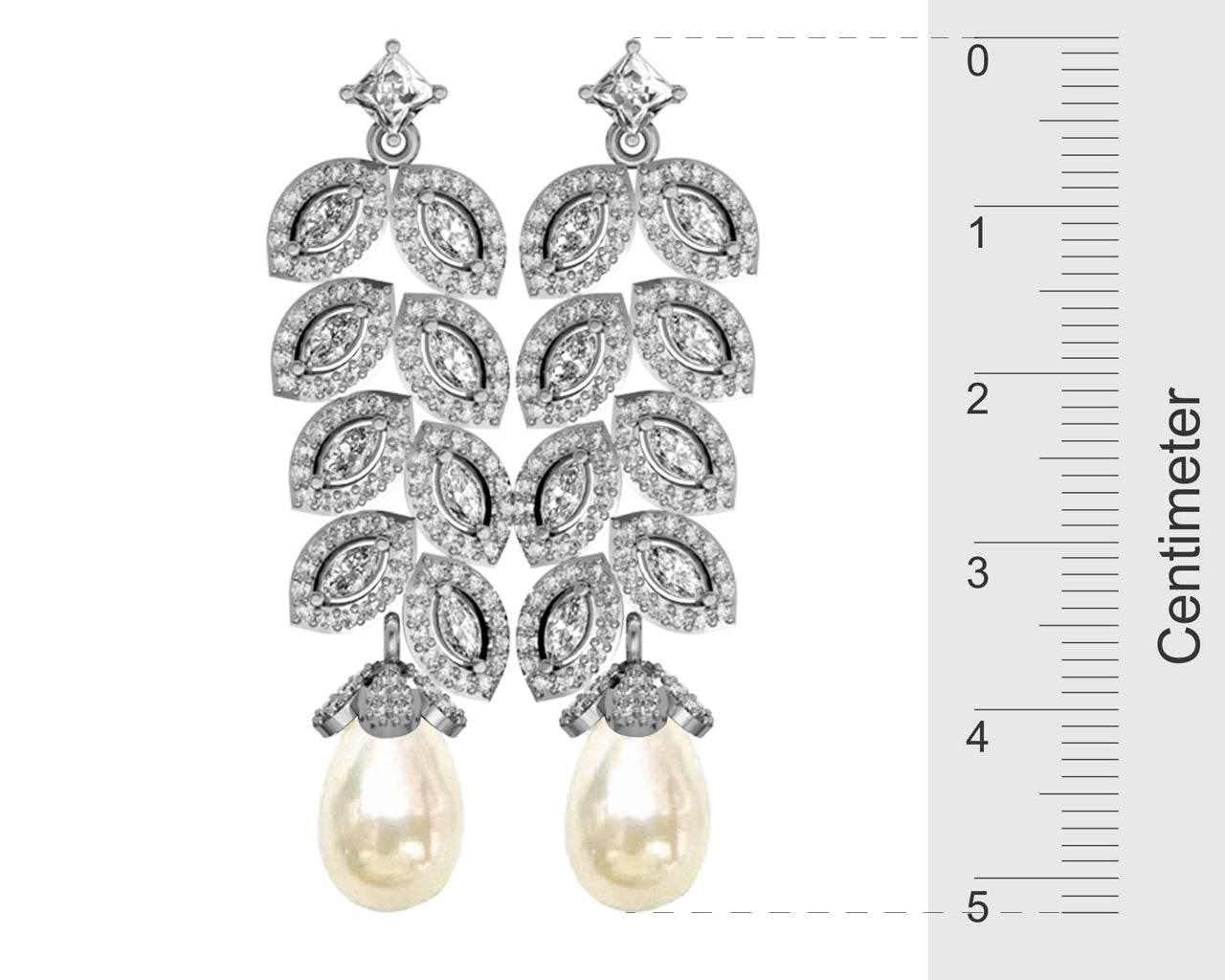 Aashika Pearl Earrings - Jewelslane