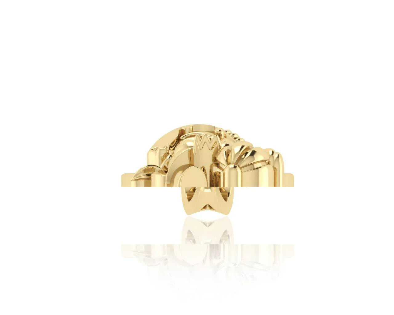 Adorable Bal Hanuman Gold Pendant - Jewelslane