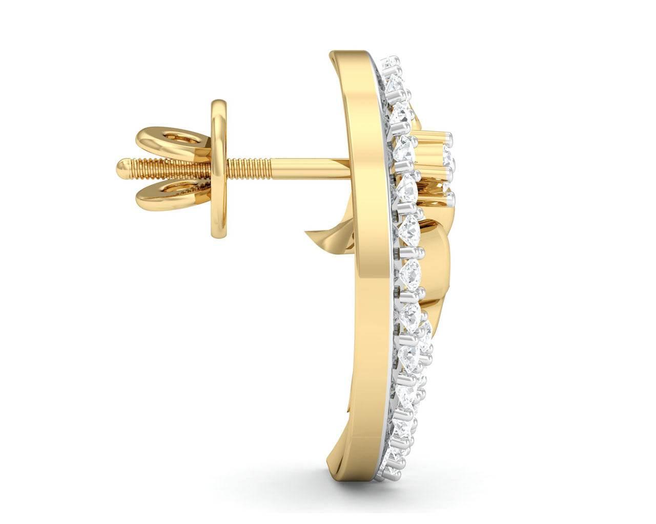 Afni Diamond Earrings - Jewelslane