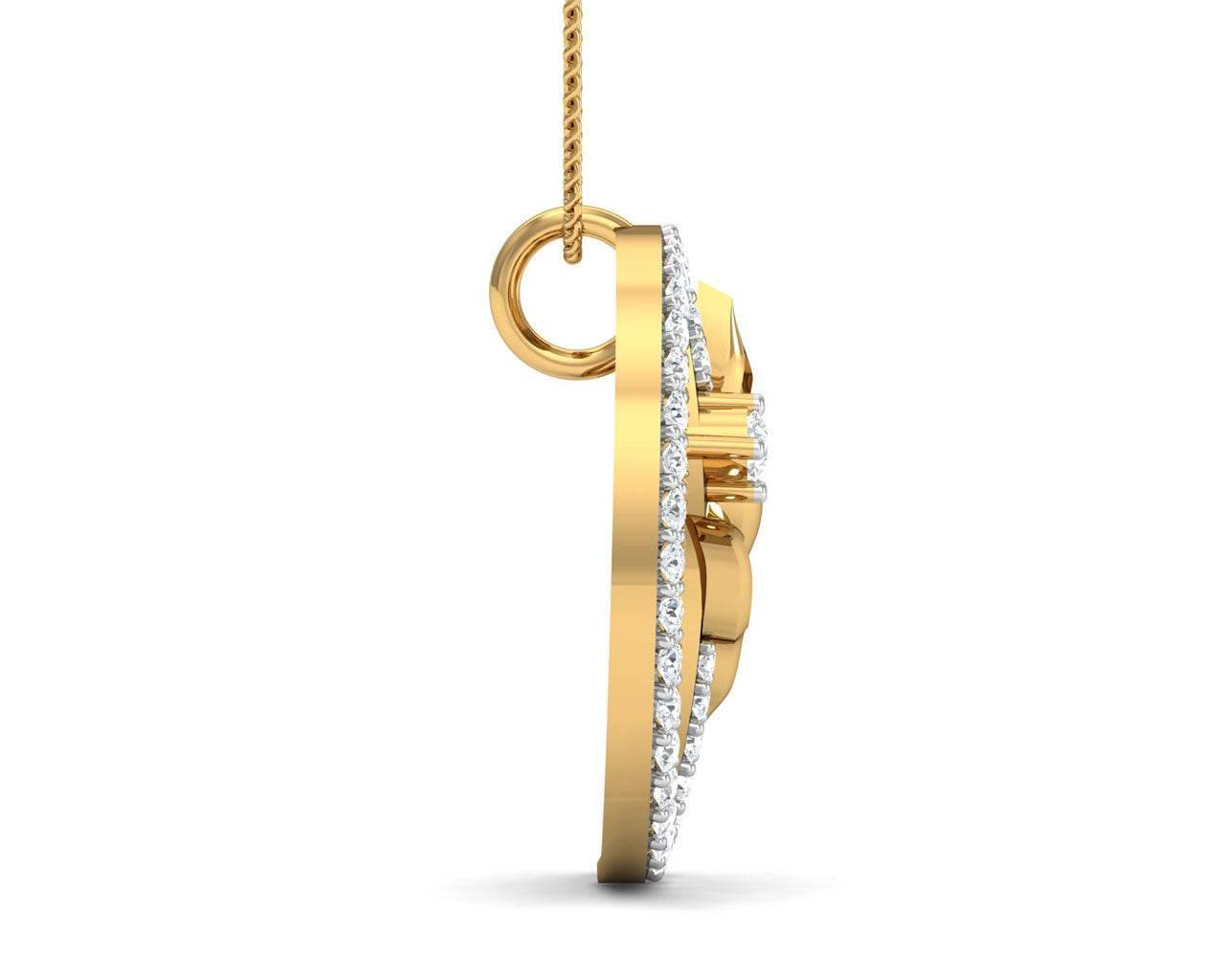 Afni Diamond Pendant - Jewelslane