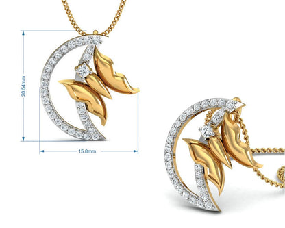 Afni Diamond Pendant - Jewelslane