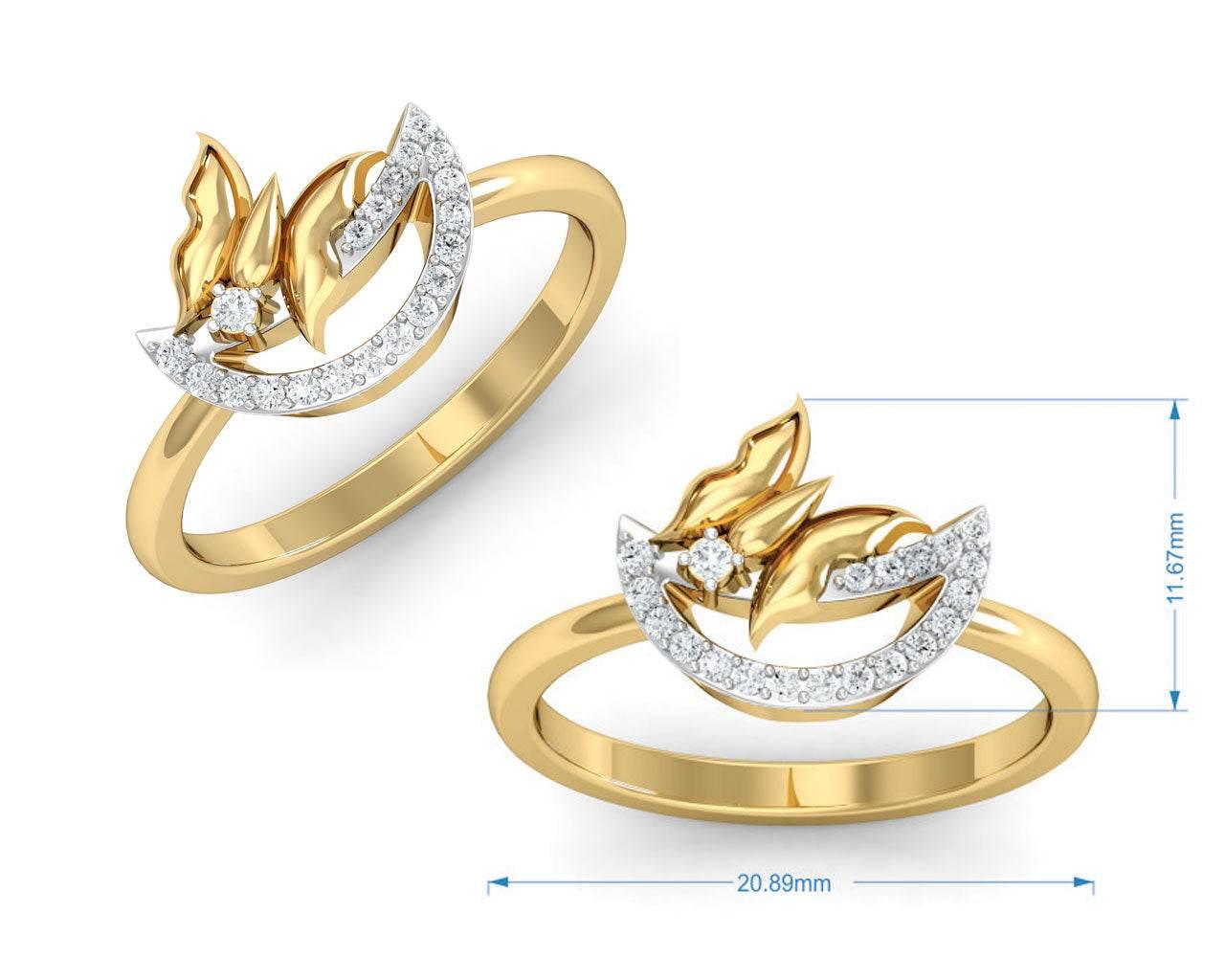 Afni Diamond Ring - Jewelslane