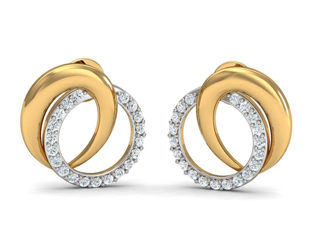 Aheli Diamond Earrings - Jewelslane