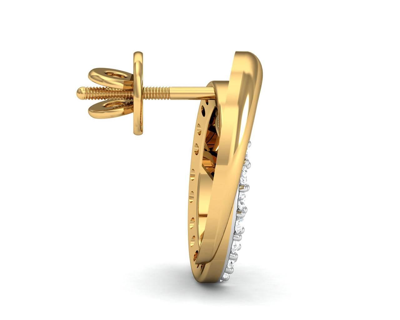 Aheli Diamond Earrings - Jewelslane