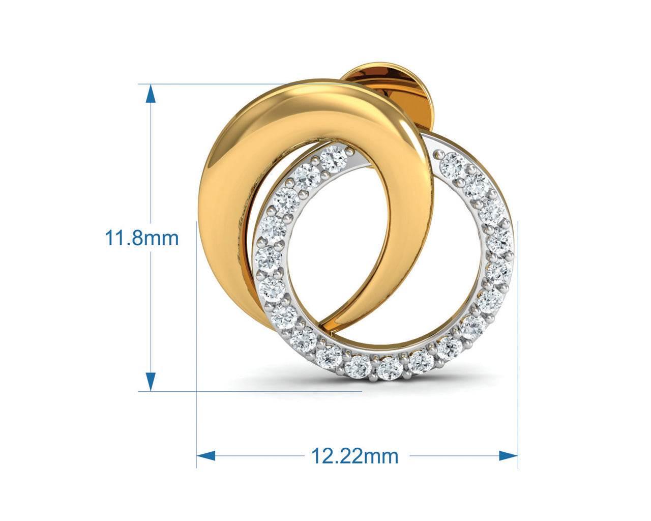 Aheli Diamond Earrings - Jewelslane