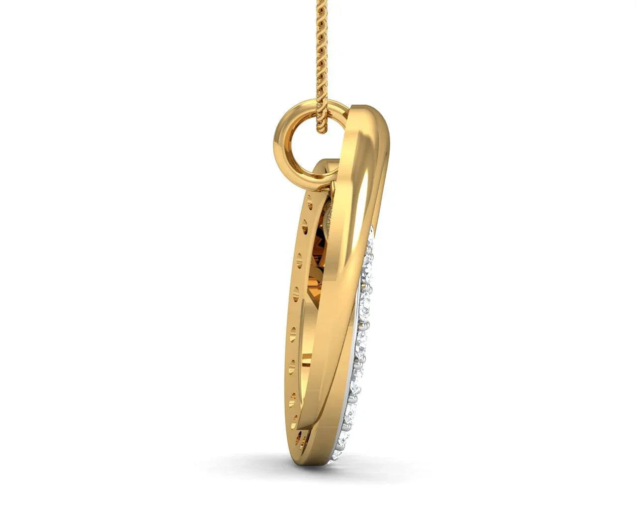 Aheli Diamond Pendant - Jewelslane