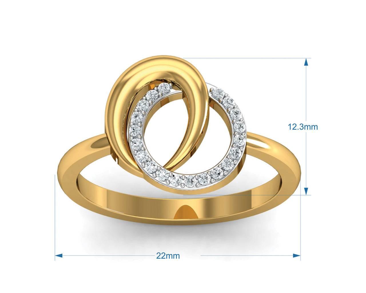 Aheli Diamond Rings - Jewelslane