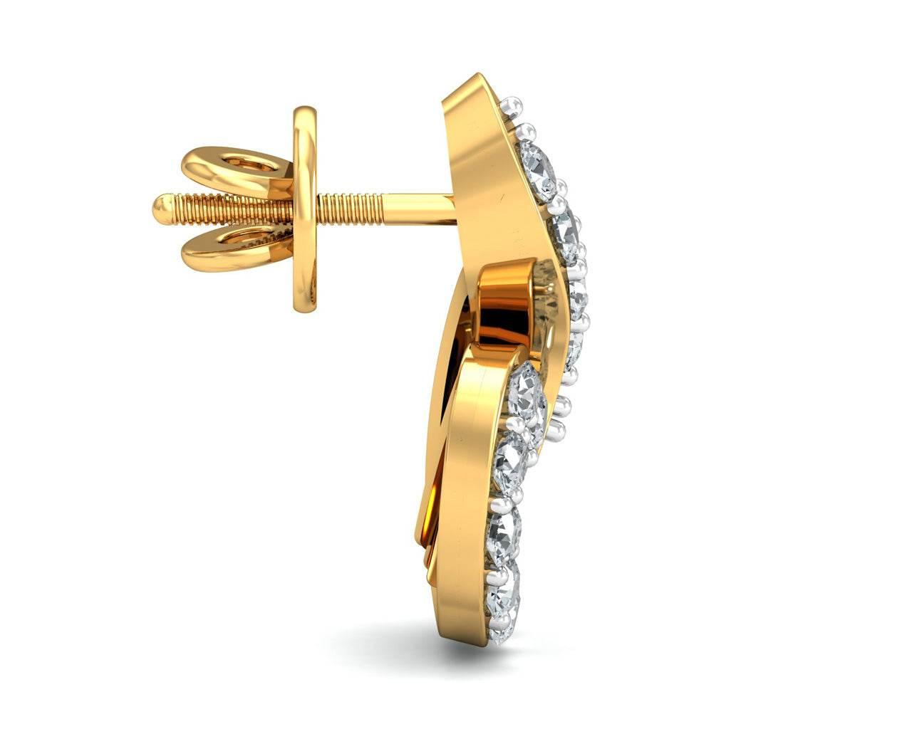 Aini Diamond Earstuds - Jewelslane