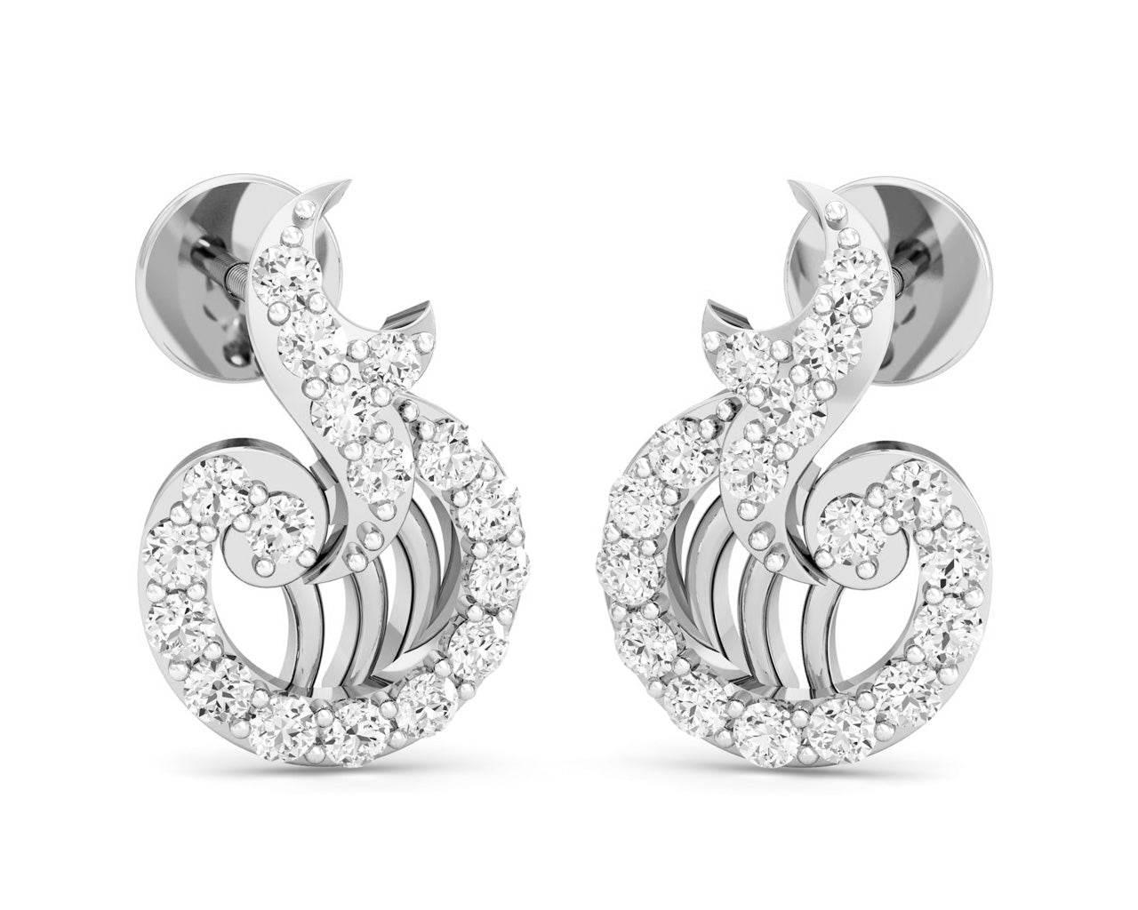 Aini Diamond Earstuds - Jewelslane