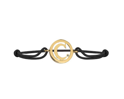 Alphabet C Gold Bracelet - Jewelslane