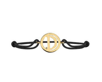 Alphabet D Gold Bracelet - Jewelslane