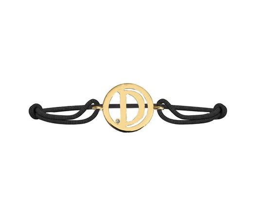 Alphabet D Gold Bracelet - Jewelslane