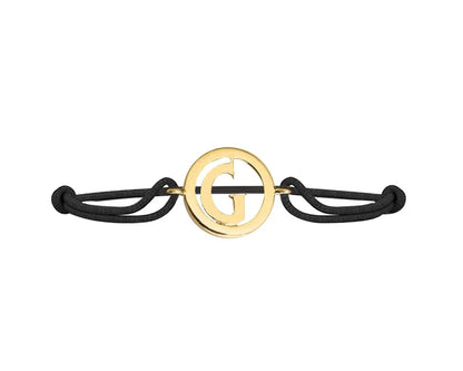 Alphabet G Gold Bracelet - Jewelslane