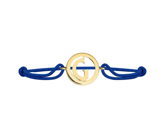 Alphabet G Gold Bracelet - Jewelslane