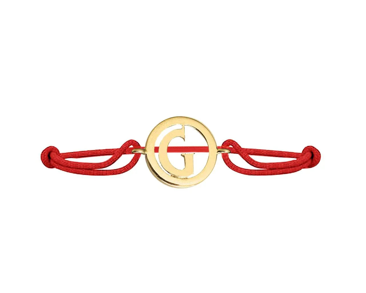 Alphabet G Gold Bracelet - Jewelslane