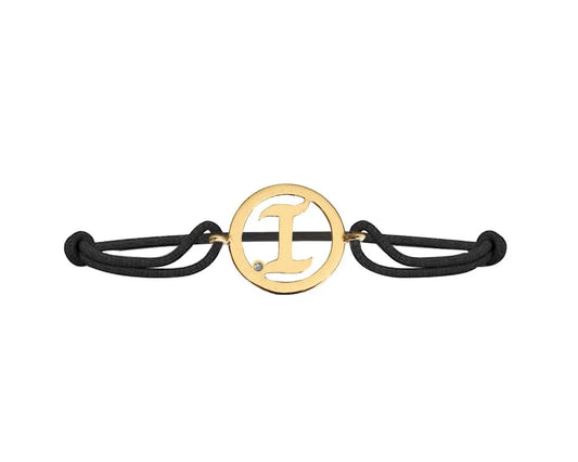 Alphabet I Gold Bracelet - Jewelslane