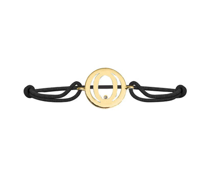 Alphabet O Gold Bracelet - Jewelslane