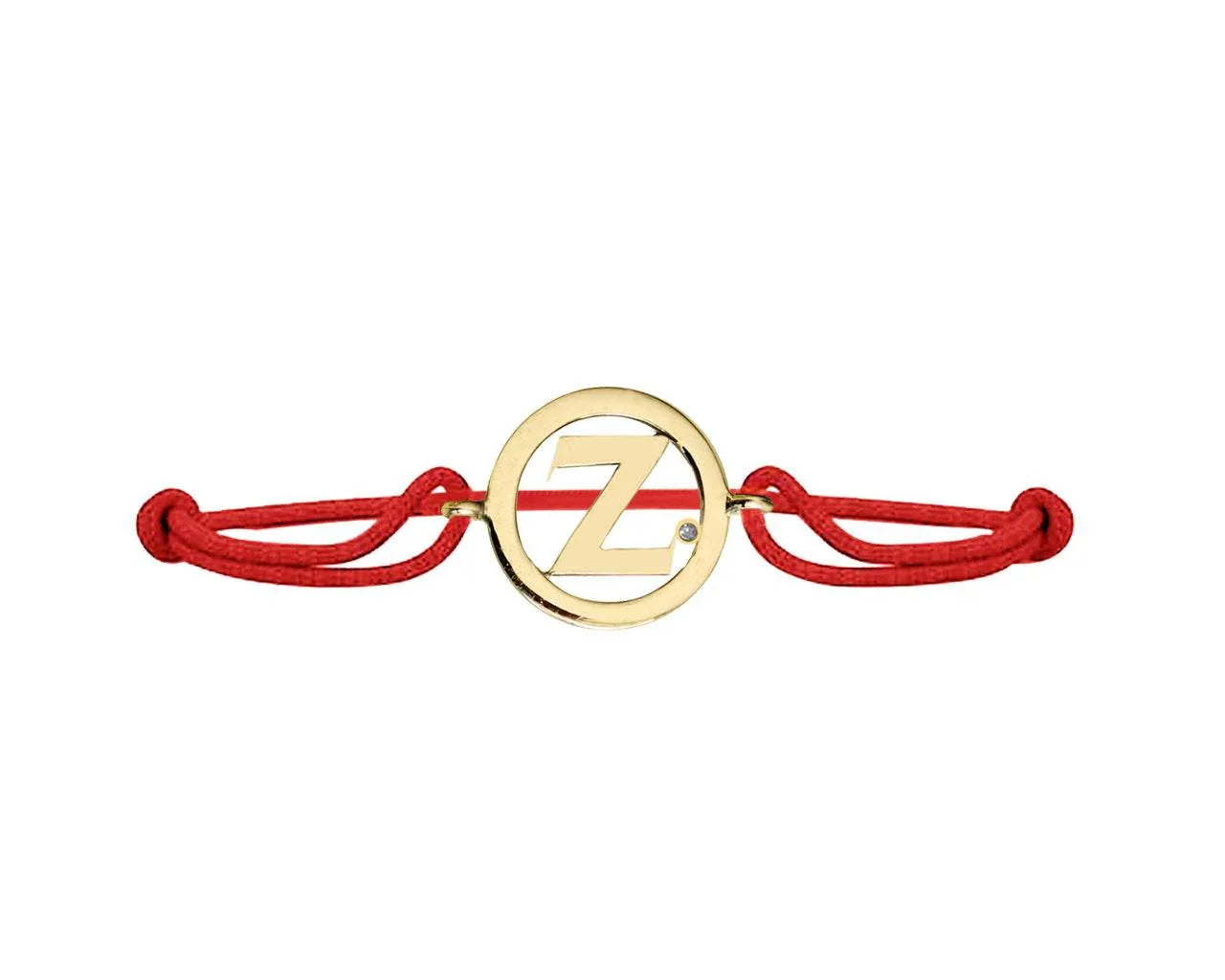 Alphabet Z Gold Bracelet - Jewelslane
