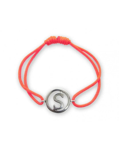 Alphabets Bracelet in Silver (A-Z) - Jewelslane